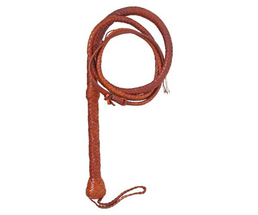 Double Hill Leather Bull Whip image 0
